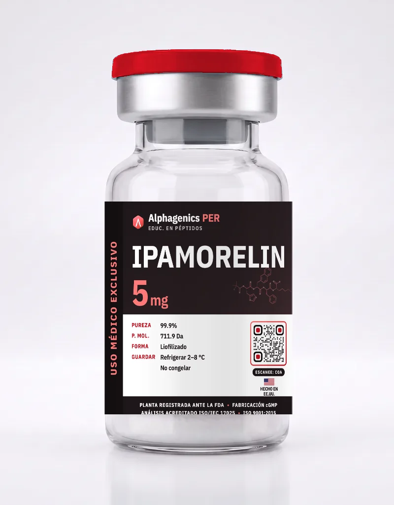 Ipamorelina — vial Alphagenics