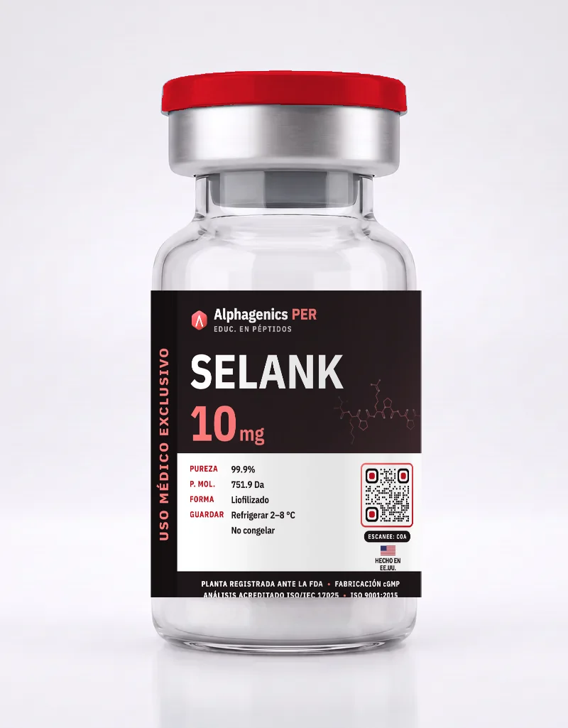 Selank — vial Alphagenics