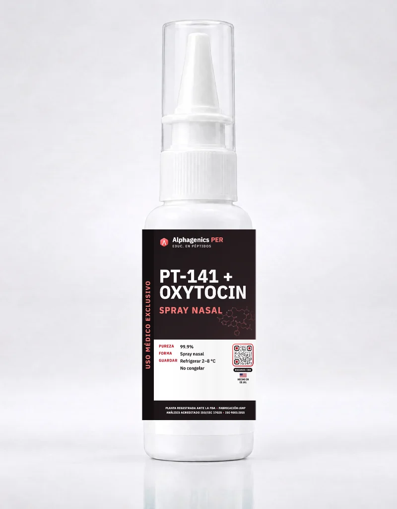Spray PT-141 / Oxitocina — spray Alphagenics